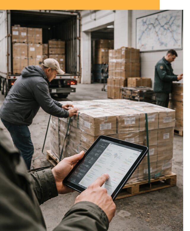 Международные перевозки через третьи страны от 12858 руб