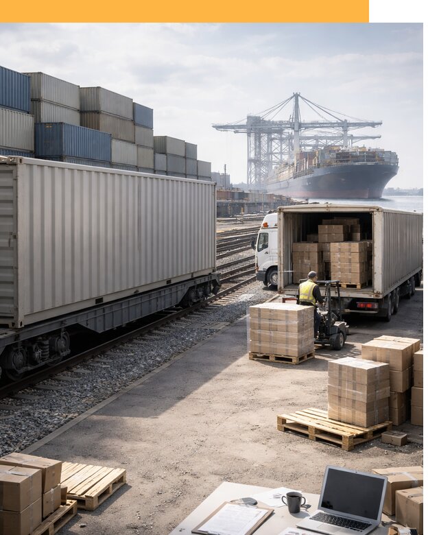 Мультимодальные перевозки грузов по миру от 48218 руб