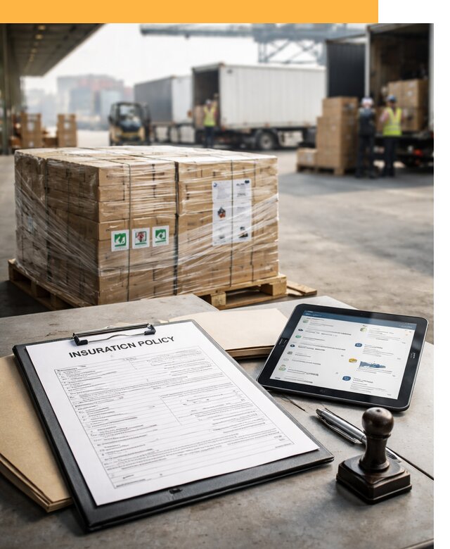 Страхование международных грузов от 3750 руб, полная защита