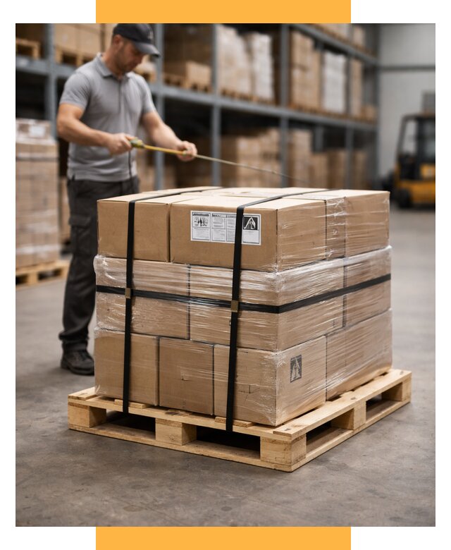 Упаковка и паллетирование грузов от 3750 р. | СетСервис-Шлх