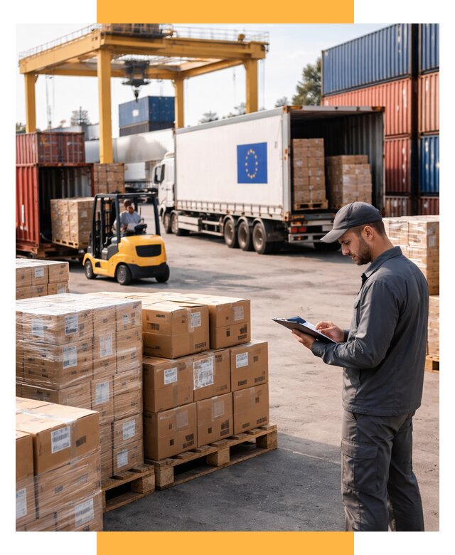 Доставка грузов из Европы от 12858 р., логистика СетСервис-Шлх