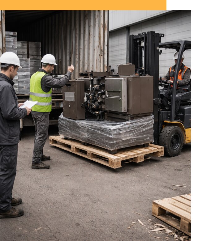 Доставка промышленного оборудования из Европы от 48218