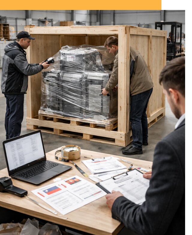 Доставка промышленного оборудования из США от 69648 руб