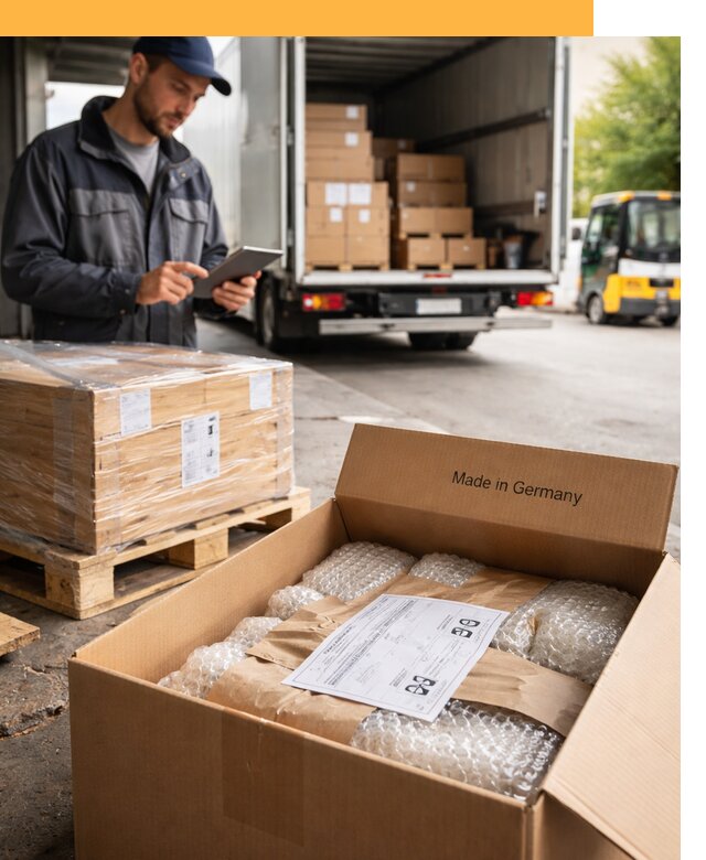 Доставка грузов из Германии от 48218 руб с таможенным оформлением