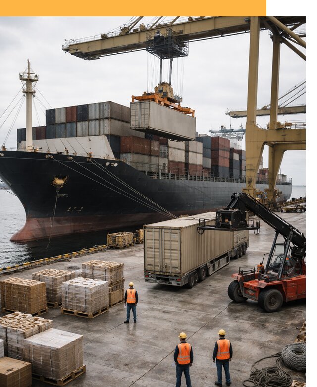 Морские перевозки из Индии: доставка FCL/LCL, таможня от 128580