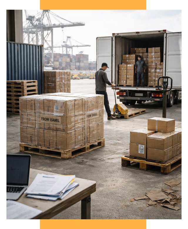 Доставка грузов из Израиля от 16073 р., логистика от СетСервис-Шлх