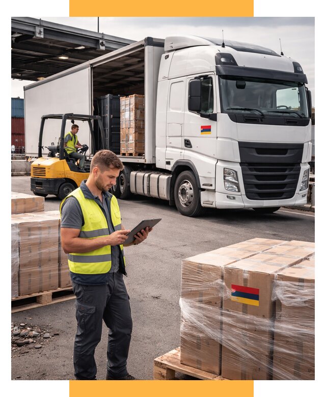 Автоперевозки из Армении от 101793 р. — услуги СетСервис-Шлх