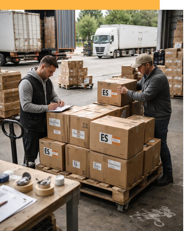 Доставка грузов в Испанию автотранспортом от 37503 руб