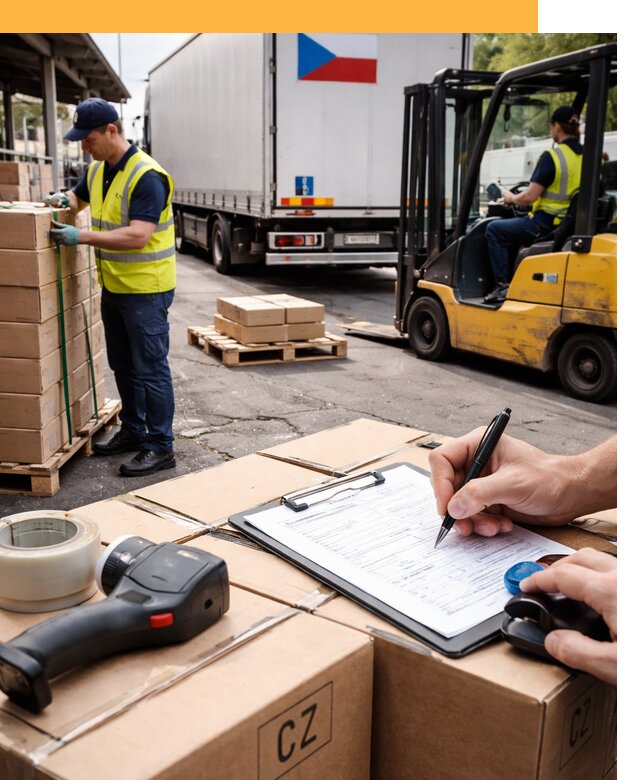 Доставка грузов в Чехию от 37503 руб, международные перевозки