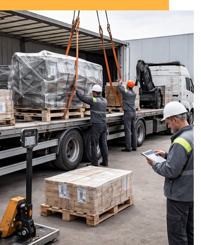 Перевозка крупного оборудования по миру от 32145 руб