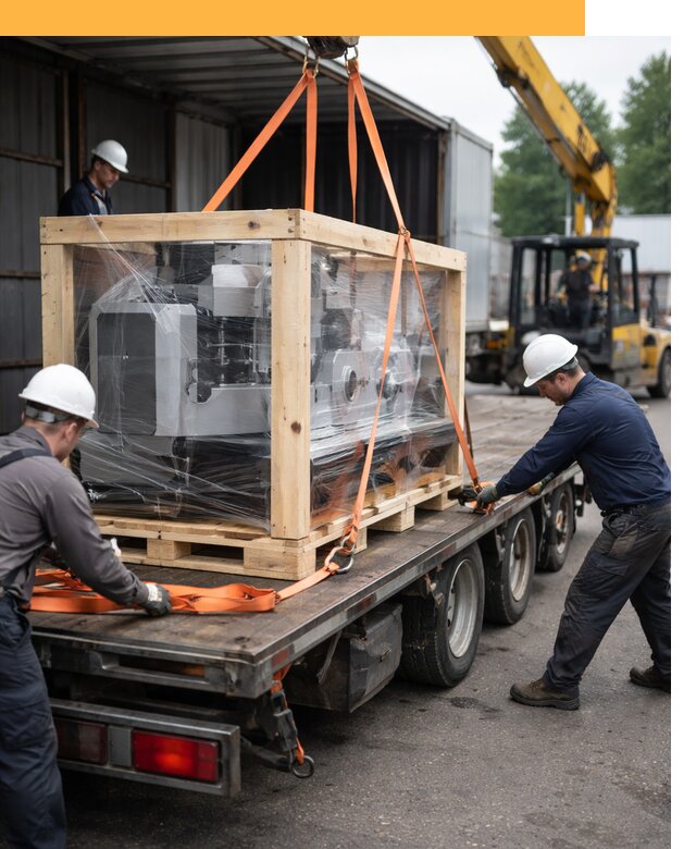 Международная перевозка станков любой сложности от 64290