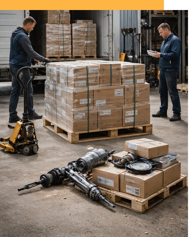 Международная перевозка автозапчастей по миру от 4822 руб