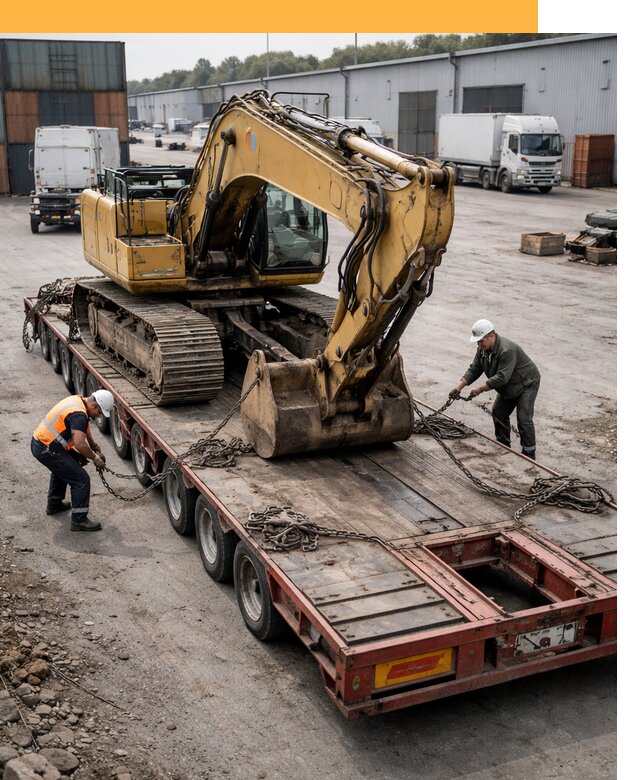 Перевозка спецтехники по России и миру от 48218 руб