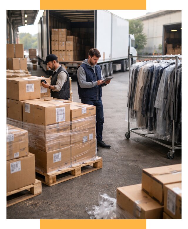 Перевозка и доставка одежды из Китая от 8036 р., СетСервис-Шлх