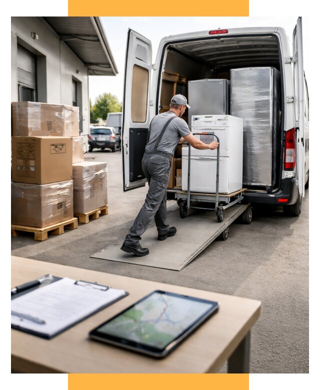 Перевозка бытовой техники от 6965 р. - логистика СетСервис-Шлх