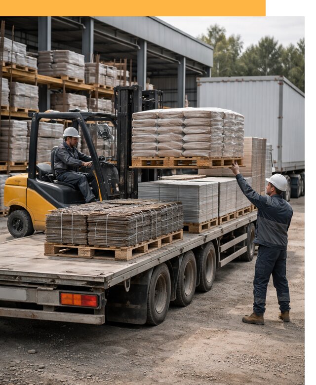 Перевозка строительных материалов по миру от 5893 руб