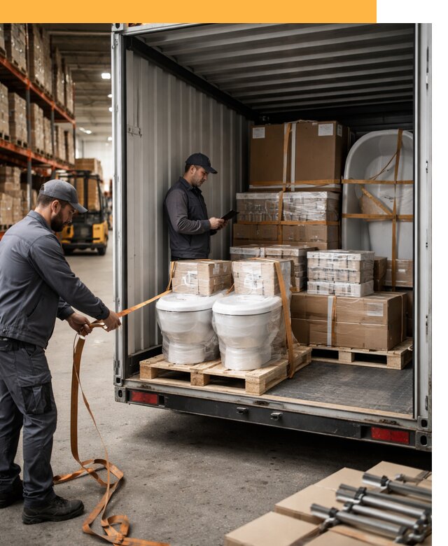 Перевозка сантехнического оборудования по России и миру от 1929