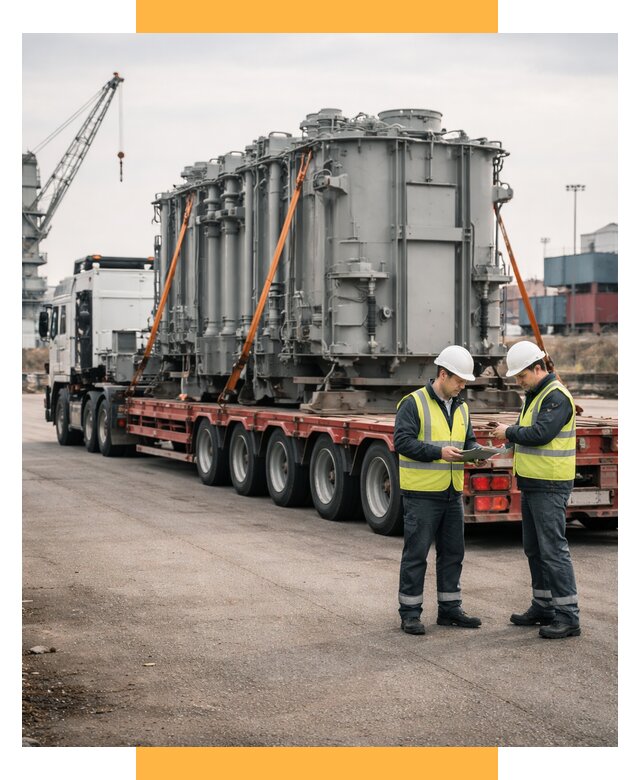 Перевозка негабаритных грузов под ключ от 128580 р., СетСервис-Шлх