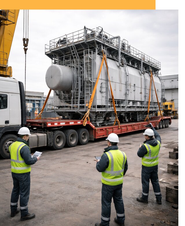 Перевозка негабаритных грузов по миру от 128580 руб