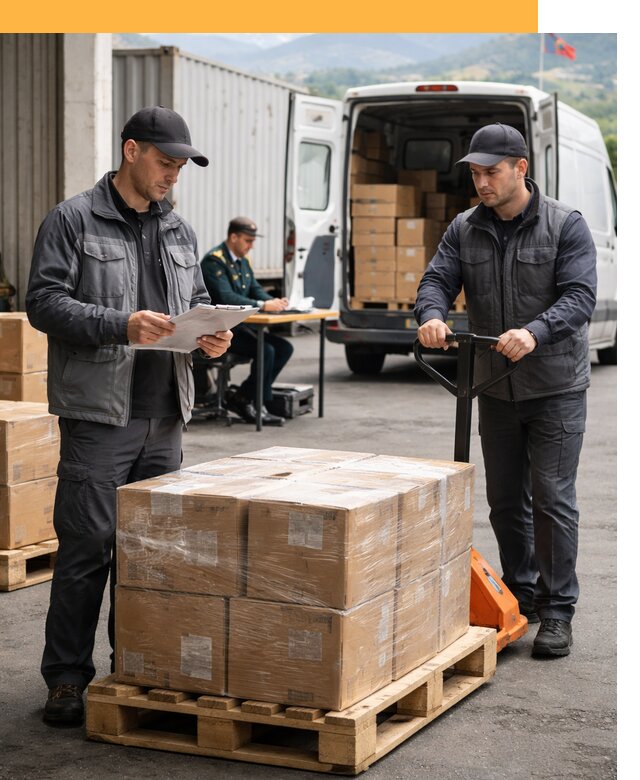 Доставка грузов через Армению, быстрая таможенная очистка от 26788