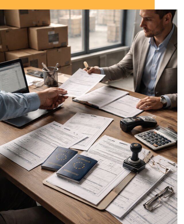 Таможенное оформление грузов из Европы от 9108 руб