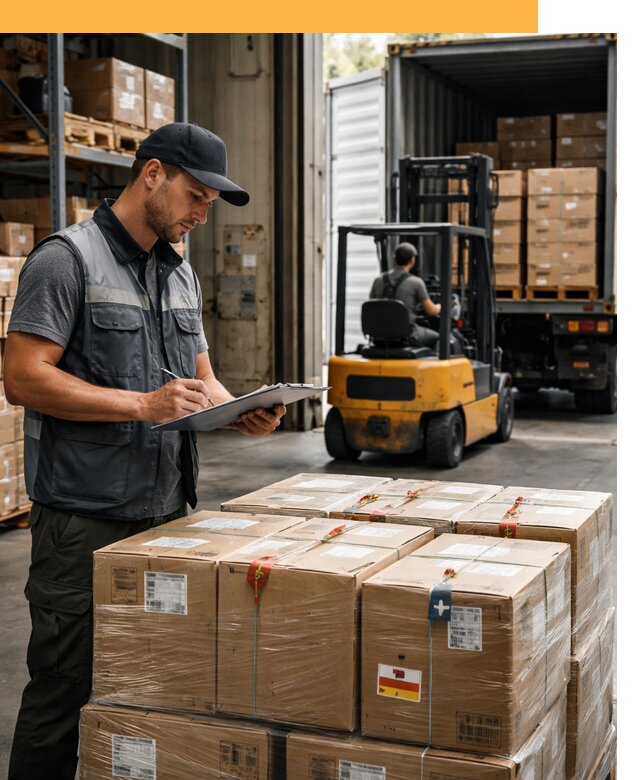 Реэкспорт товаров с таможенным оформлением и доставкой от 12858