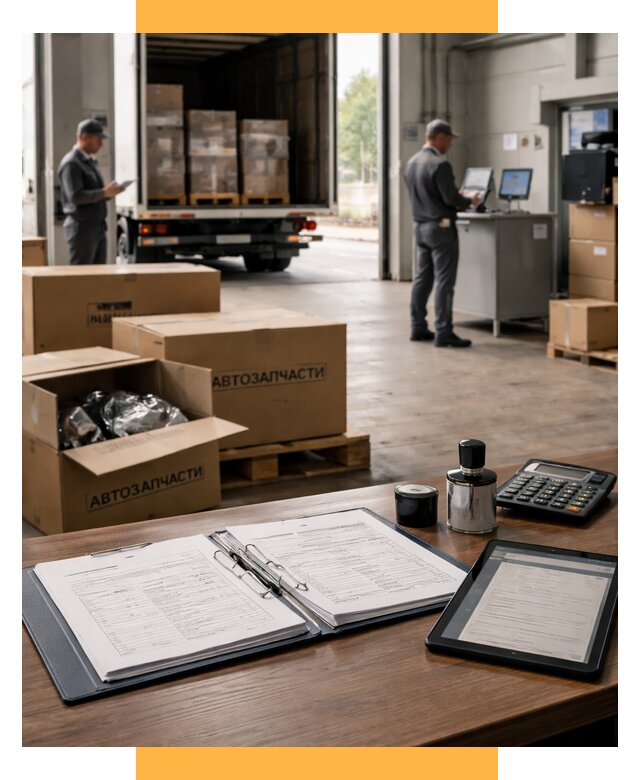 Таможенное оформление автозапчастей под ключ от 9108 р., СетСервис-Шлх