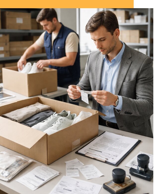 Таможенное оформление одежды и обуви по выгодной цене от 6965 руб