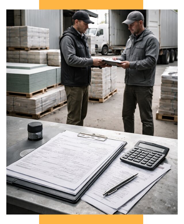 Таможенное оформление стройматериалов от 9108 р. | СетСервис-Шлх