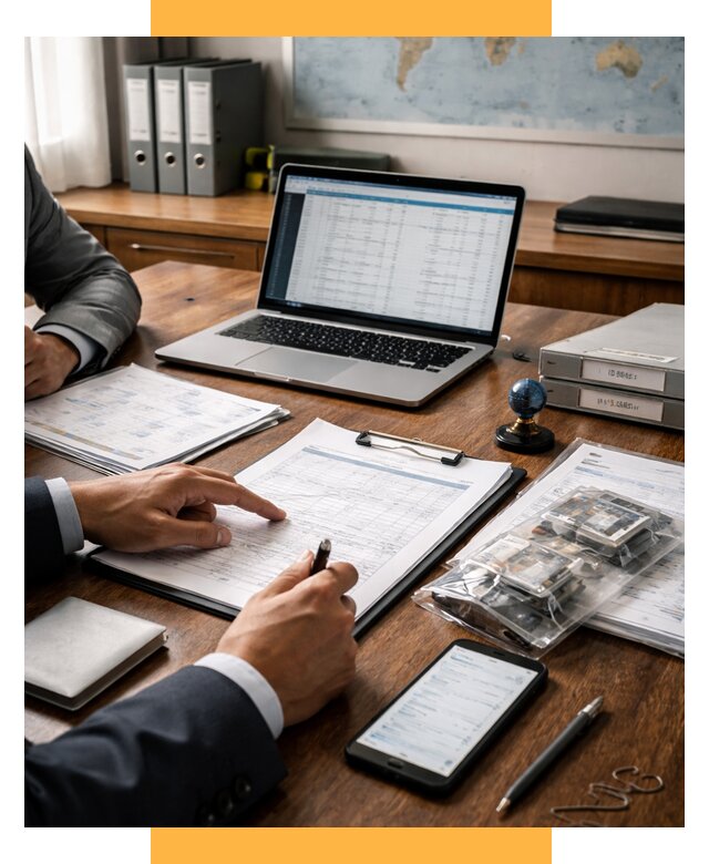 Проверка поставщика за рубежом от 9108 р. | СетСервис-Шлх аудит