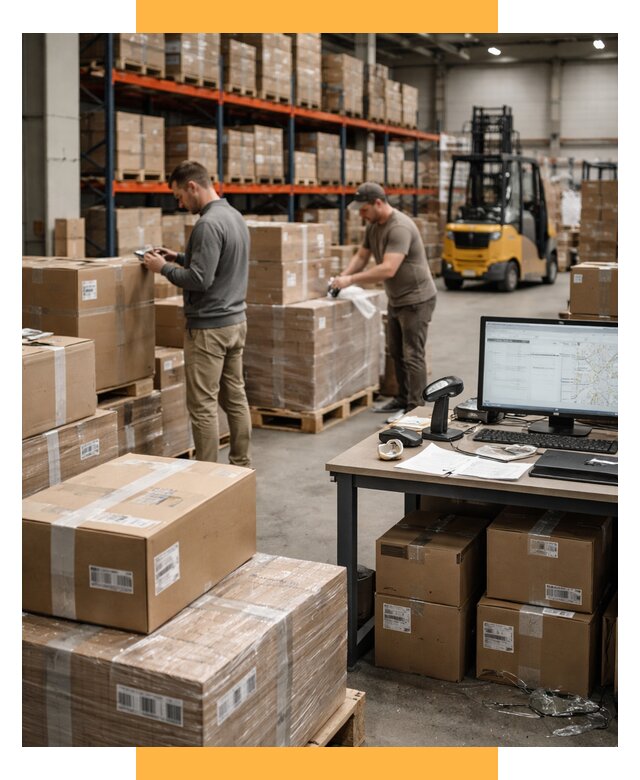 Склад консолидации в Европе от 6965 р., услуги СетСервис-Шлх